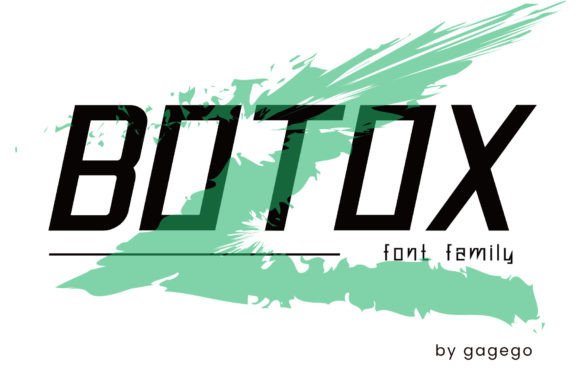 Botox Font for Modern Web Design