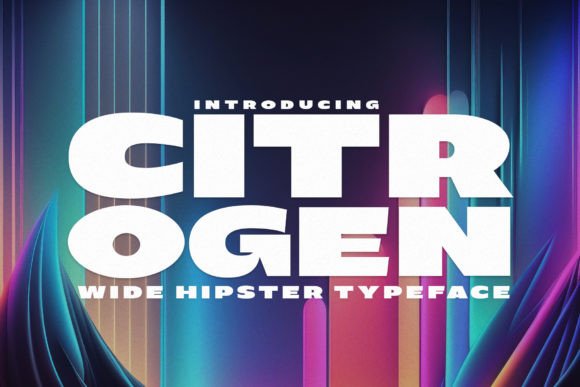 Citrogen: A Modern Sans Serif Font for Web Design