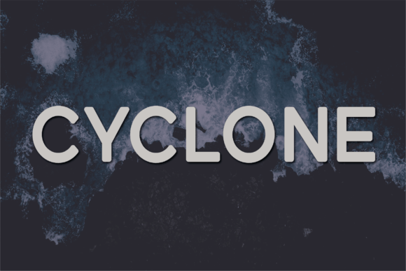 Cyclone Sans Serif Font for Handmade Creations