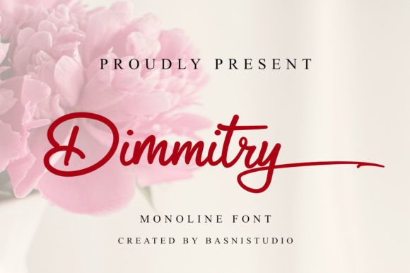 Dimmitry: A Modern Font for Professional Branding