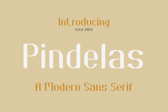 Discovering Pindelas: A Bold Sans Serif Font for Branding Projects