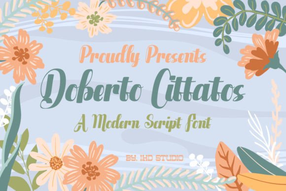 Doberto Cittatos Font for Web Design