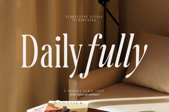 Enhance Your Brand with the Elegant Dailyfully Font