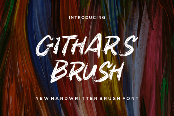 Githars Font: A Bold Display Typeface for Branding Projects
