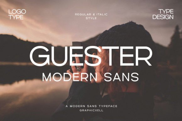 Guester: A Modern Sans Serif Font for Web Design