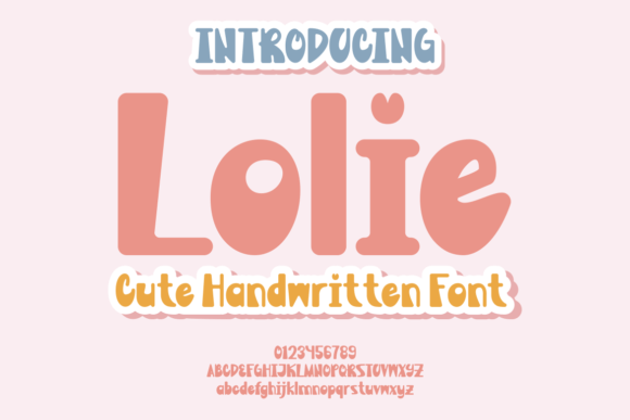 Lolie: A Bold Display Font for Digital Branding