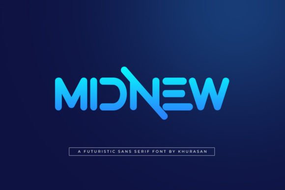Midnew: A Modern Sans Serif Font for Digital Campaigns