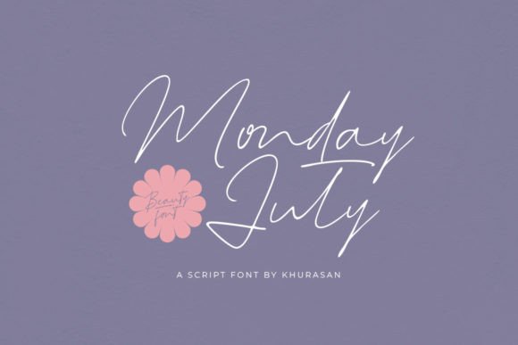 Monday July Font for Professional Branding