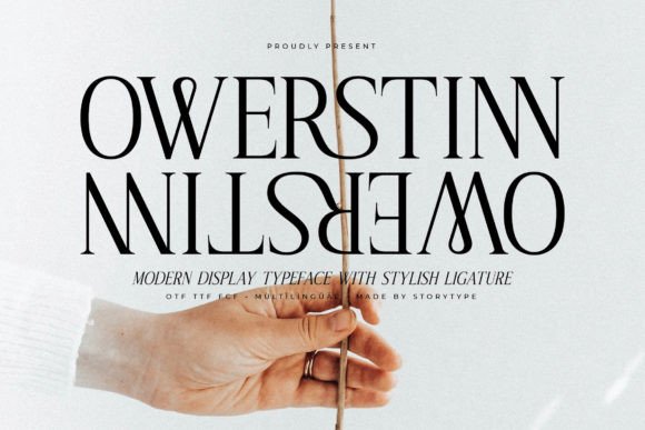 Owerstinn Serif Font for Modern Web Design