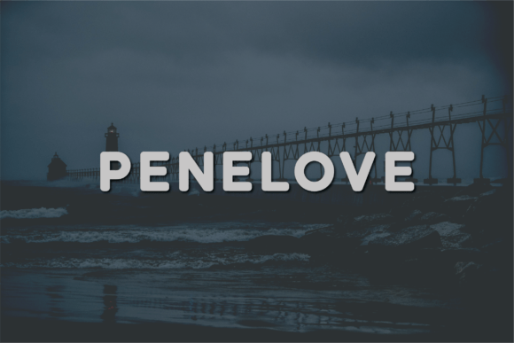 Penelove: A Modern Sans Serif Font for Bold Campaigns