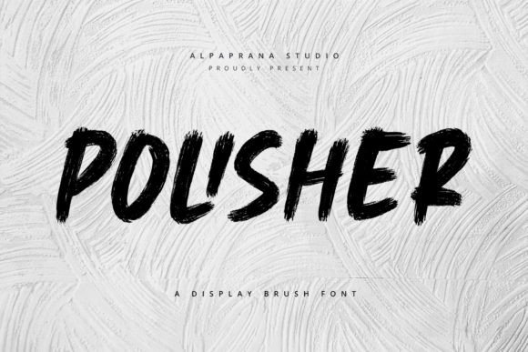 Polisher: A Modern Script Font for Web Design