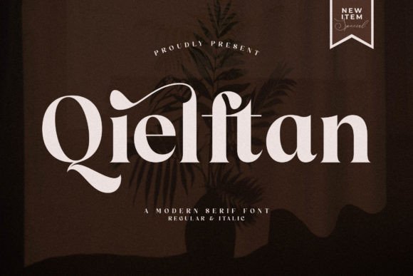 Qielftan: A Serif Font That Elevates Handmade Creations