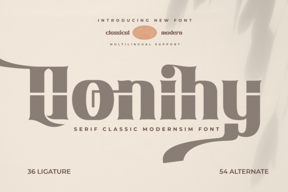 Qonihy Serif Font for Handmade Projects