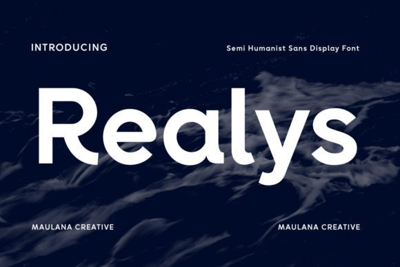 Realys: The Modern Font That Elevates Campaign Design