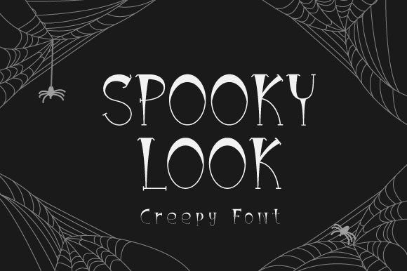 Spooky Look Font for Haunting Brand Designs