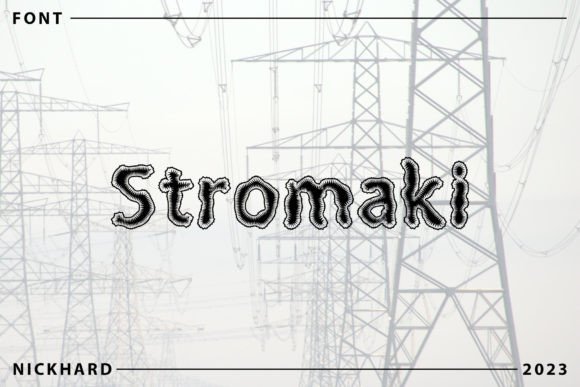 Stromaki: A Playful Font for Handmade Creations