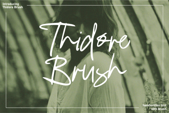 Thidore Brush: A Modern Script Font for Branding Projects