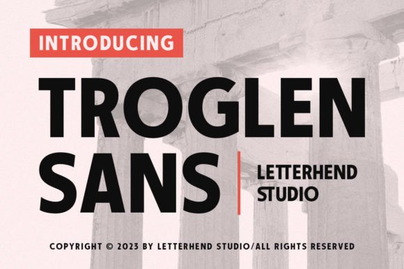 Troglen Sans for Handmade Creations