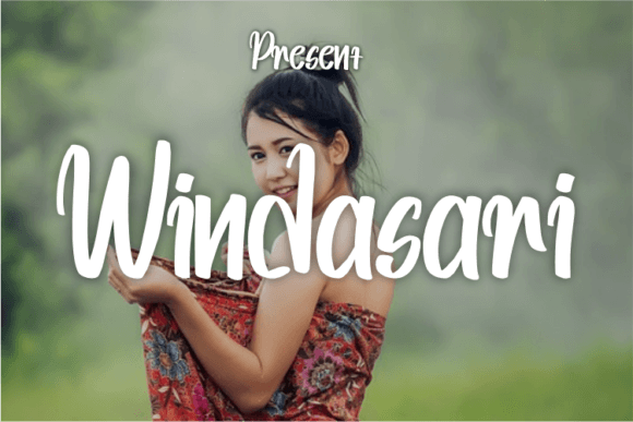 Windasari: A Modern Script Font for Digital Branding